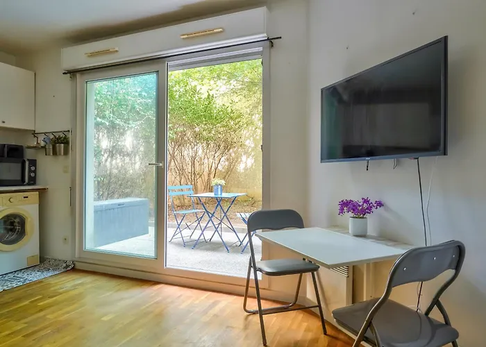 Le Petit Havre De Clichy - Studio Terrasse Jardin